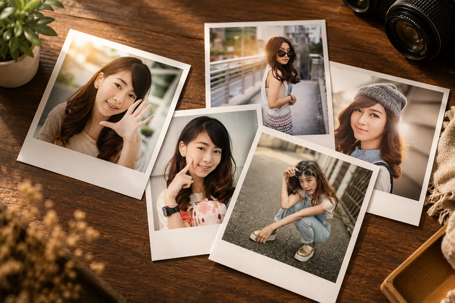 Pack de 25 fotos polaroid